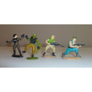 G.I. Joe Micro Mini Figures 1989 Hasbro Lot Of 4